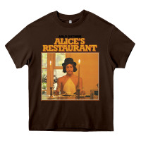 Chocolate Brown arlo guthrie alice's restaurant Heavy Core Tee - lanVoArt