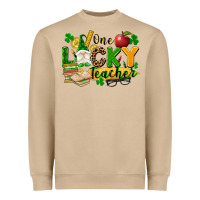 Mushroom one lucky teacher Heavyweight Sweatshirt - FaDigitalArtStudio