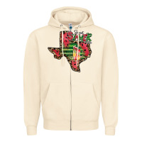 Sandshell sweet summer time texas Zipper Hoodie - CowhideDigitalArt