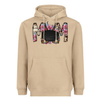 Mushroom mom hockey flower Heavyweight Hoodie - RacoonDesign