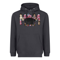 Smoke mom hockey flower Heavyweight Hoodie - RacoonDesign