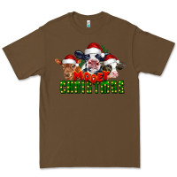 Cacao Mooey Christmas Cows Premium Tee - LillyAllenDesigns