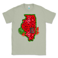 Matcha illinois watermelon Classic Tee - RacoonDesign