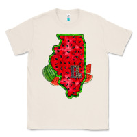 Natural illinois watermelon Classic Tee - RacoonDesign