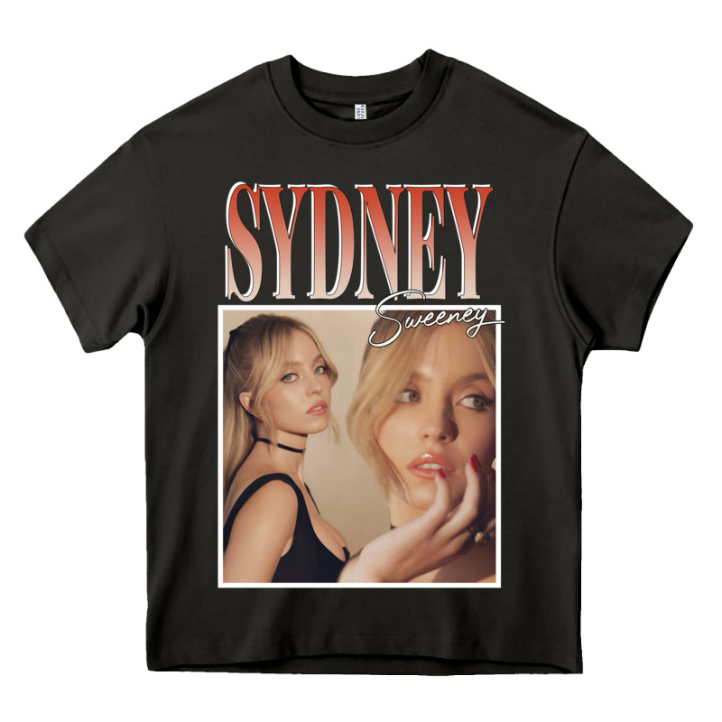 Sydney Sweeney Heavy Core Tee by lanVoArt | Teevron