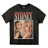 Asphalt sydney sweeney Heavy Core Tee - lanVoArt