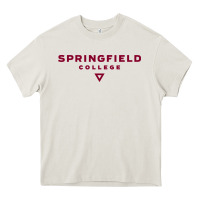 Cream springfield college Heavy Core Tee - lanVoArt
