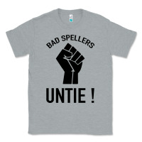Heather Grey Bad Spellers Classic Tee - Bettercallsaul