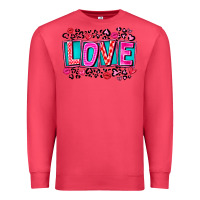 Cardinal Love Valentine Premium Sweatshirt - CowhideDigitalArt
