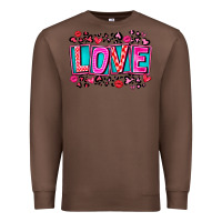 Chestnut Love Valentine Premium Sweatshirt - CowhideDigitalArt