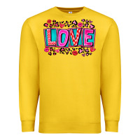 Lemon Love Valentine Premium Sweatshirt - CowhideDigitalArt
