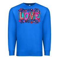 True Royal Love Valentine Premium Sweatshirt - CowhideDigitalArt