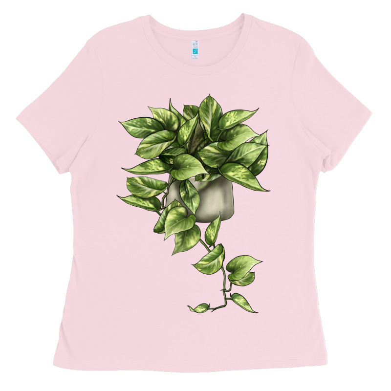 Golden Pothos Ladies Tee by LillyAllenDesigns | Teevron