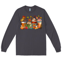Smoke fall coffee cups Long Sleeve Tee - CowGirlArtShop