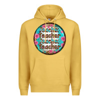 Antique Gold teacher vibe earrings Premium Hoodie - BundleAndBundleShop
