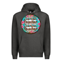 Charcoal Heather teacher vibe earrings Premium Hoodie - BundleAndBundleShop
