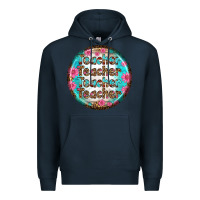Navy teacher vibe earrings Premium Hoodie - BundleAndBundleShop