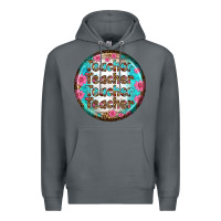 Rock teacher vibe earrings Premium Hoodie - BundleAndBundleShop