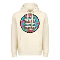 Sandshell teacher vibe earrings Premium Hoodie - BundleAndBundleShop