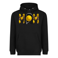 Black mom lacrosse Heavyweight Hoodie - RacoonDesign