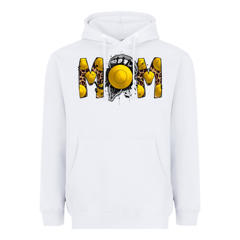 Mom Lacrosse Heavyweight Hoodie by RacoonDesign | Teevron