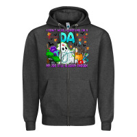 Charcoal Heather I Don't Need A Costume Im A DA My Job Title Is Sca Zipper Hoodie - CowhideDigitalArt