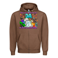 Chestnut I Don't Need A Costume Im A DA My Job Title Is Sca Zipper Hoodie - CowhideDigitalArt