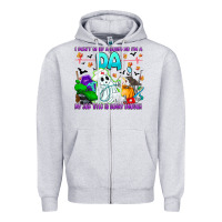 Heather Grey I Don't Need A Costume Im A DA My Job Title Is Sca Zipper Hoodie - CowhideDigitalArt