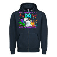 Navy I Don't Need A Costume Im A DA My Job Title Is Sca Zipper Hoodie - CowhideDigitalArt