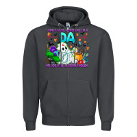 Smoke I Don't Need A Costume Im A DA My Job Title Is Sca Zipper Hoodie - CowhideDigitalArt