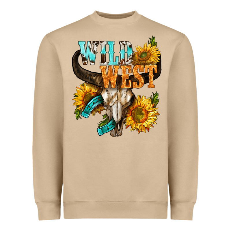 Western Wild West Rodeo Heavyweight Sweatshirt by BundleAndBundleShop | Teevron