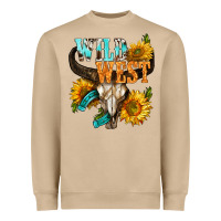 Mushroom Western Wild West Rodeo Heavyweight Sweatshirt - BundleAndBundleShop
