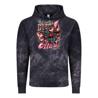 Cloud Black Boots never broke my heart Vintage Hoodie - HowdyJamesFarm