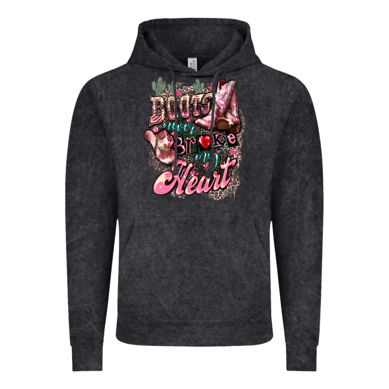 Boots Never Broke My Heart Vintage Hoodie by HowdyJamesFarm | Teevron