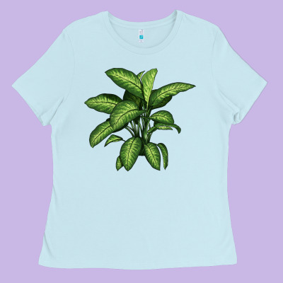 Dumb Cane Ladies Tee Designed By Lillyallendesigns
