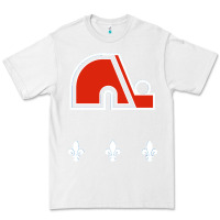 White vintage quebec hockey   retro nordiques Premium Tee - lanVoArt