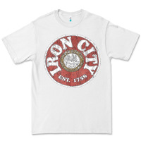White vintage retro iron city(beer) proof Premium Tee - lanVoArt