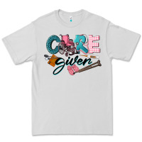 Dove Grey Caregiver Premium Tee - LillyAllenDesigns
