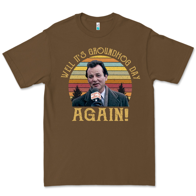 Vintage Well It's Groundhog Day Again Unisex Shirt Premium Tee by lanVoArt | Teevron