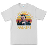 Dove Grey vintage well it's groundhog day again unisex shirt Premium Tee - lanVoArt
