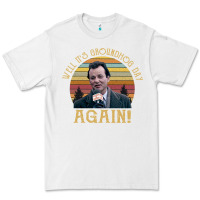White vintage well it's groundhog day again unisex shirt Premium Tee - lanVoArt