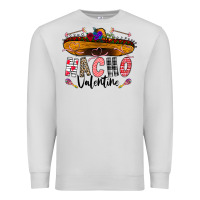 Dove Grey festive sombrero and nacho art Premium Sweatshirt - CowhideDigitalArt