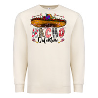 Sandshell festive sombrero and nacho art Premium Sweatshirt - CowhideDigitalArt