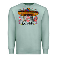 Seafoam festive sombrero and nacho art Premium Sweatshirt - CowhideDigitalArt