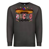 Smoke festive sombrero and nacho art Premium Sweatshirt - CowhideDigitalArt