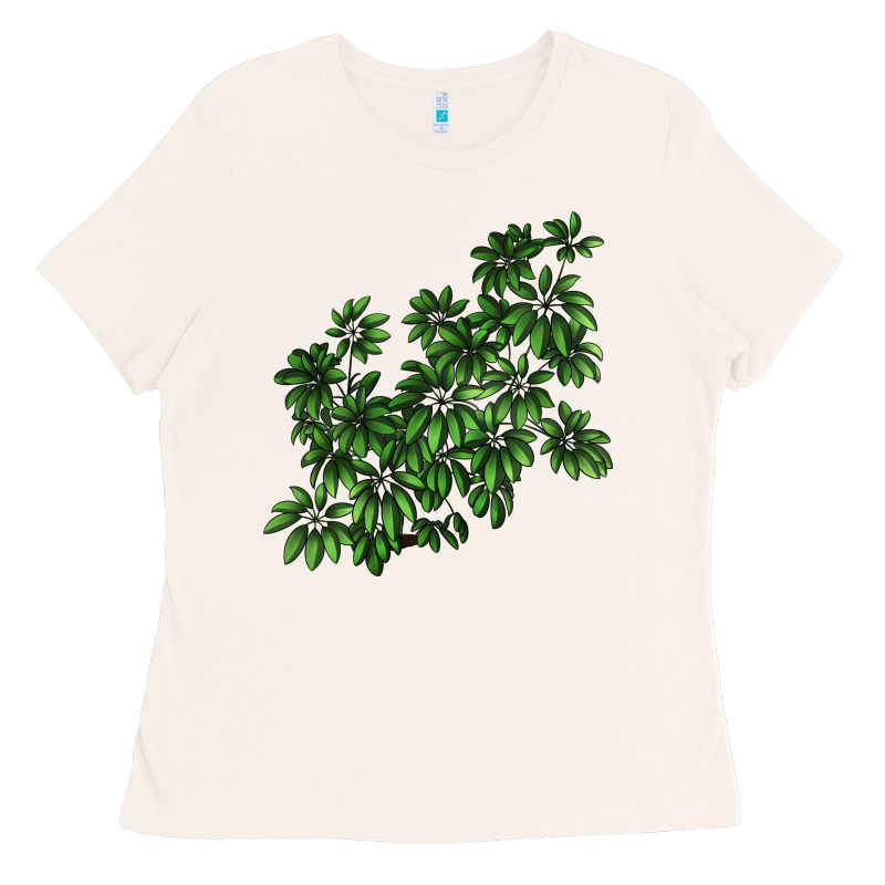 Botanical Schefflera Illustrations Ladies Tee by LillyAllenDesigns | Teevron