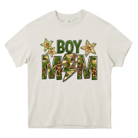 Cream Boy Mom Heavy Core Tee - BundleAndBundleShop