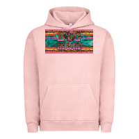 Pigment Salmon dog mom danchshund  license plate template Urban Hoodie - BarkalooDesign