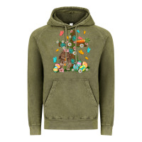 Vintage Olive Western Rabbit with Cross Easter Day Vintage Hoodie - HowdyJamesFarm