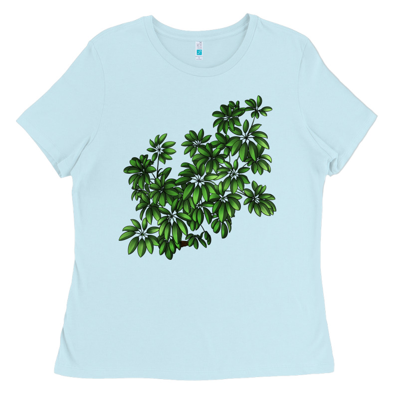 Botanical Schefflera Illustrations Ladies Tee by LillyAllenDesigns | Teevron